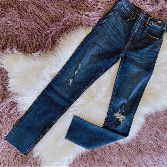 Abercrombie & Fitch Denim - Abercrombie & Fitch ultra high rise skinny jean